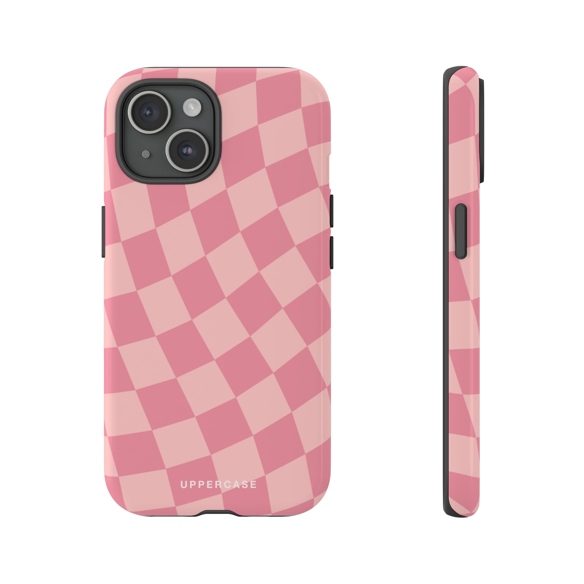 Wavy Check - Modern Pink - Strong Case
