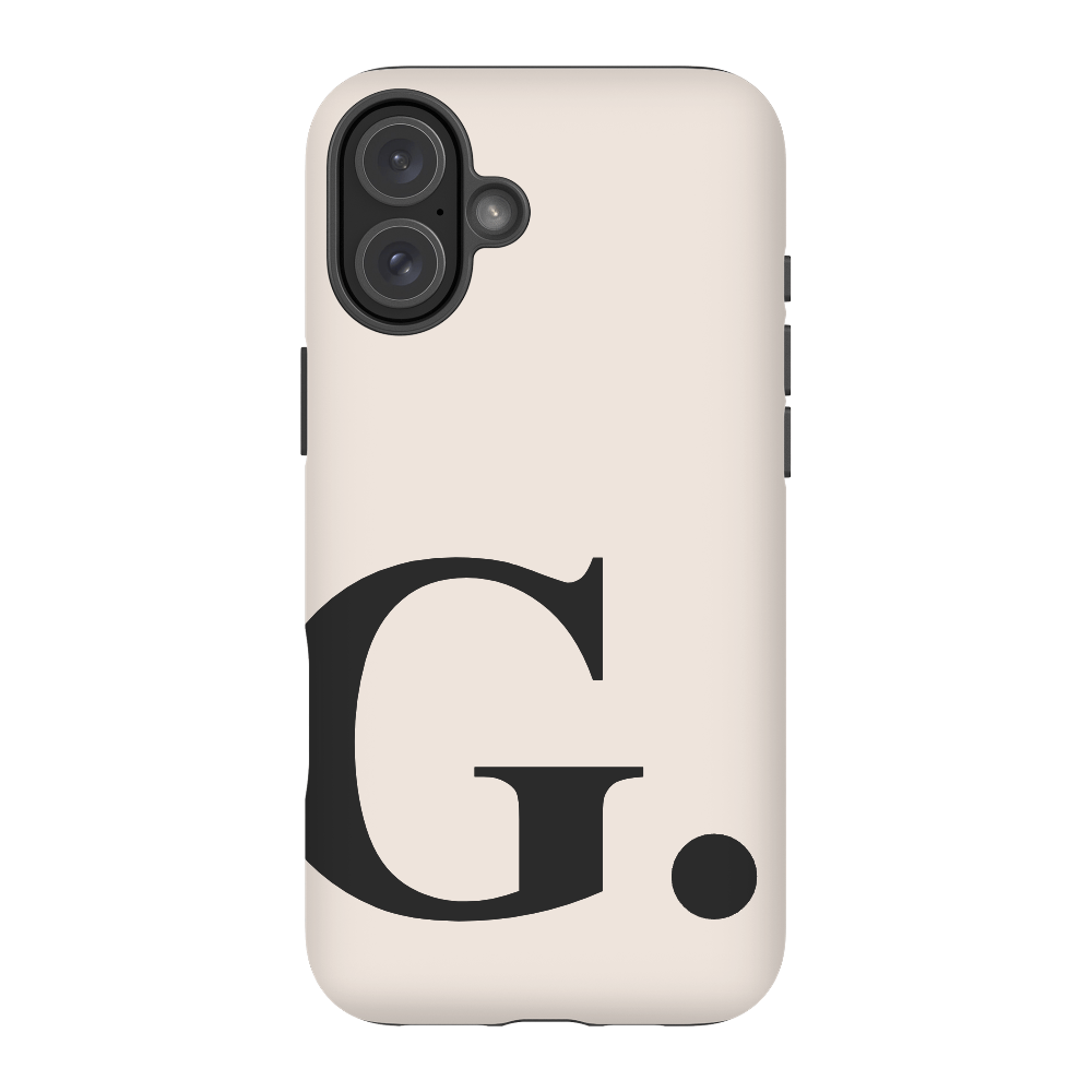 Big Minimal Personalised Strong Phone Case