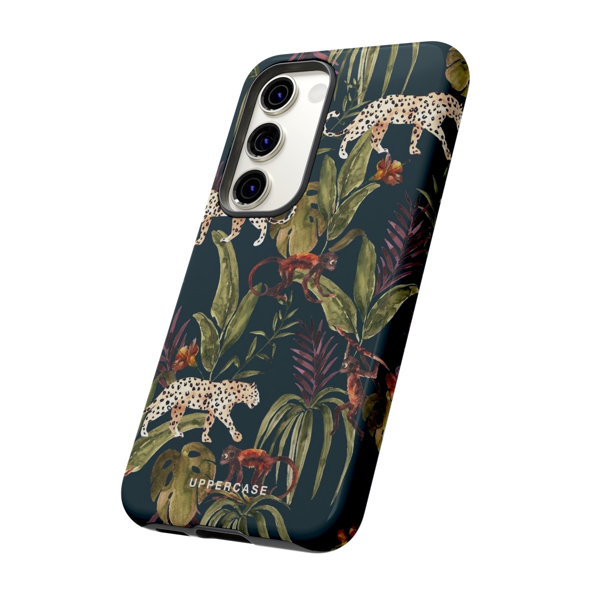 Leopard Prowl - Forest - Personalised Strong Case