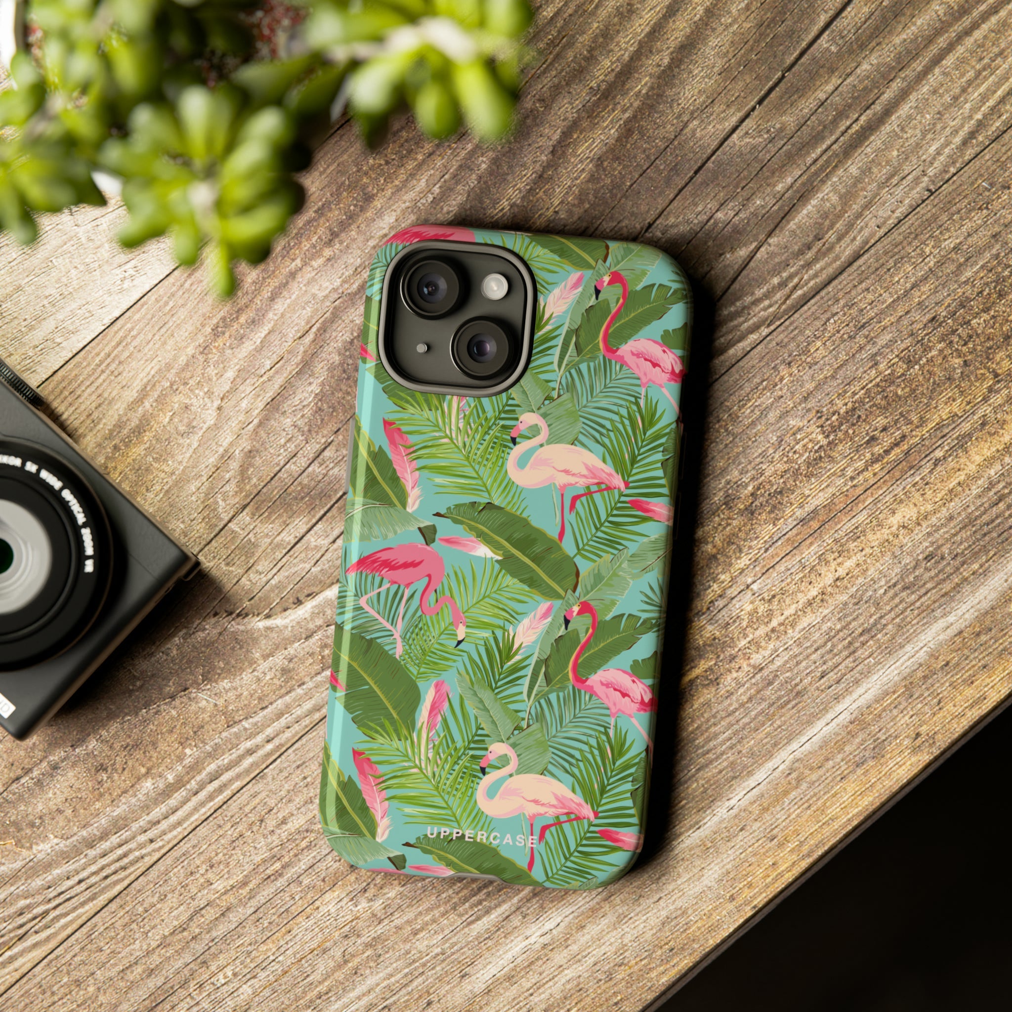 Flamingo Forest - Personalised Strong Case