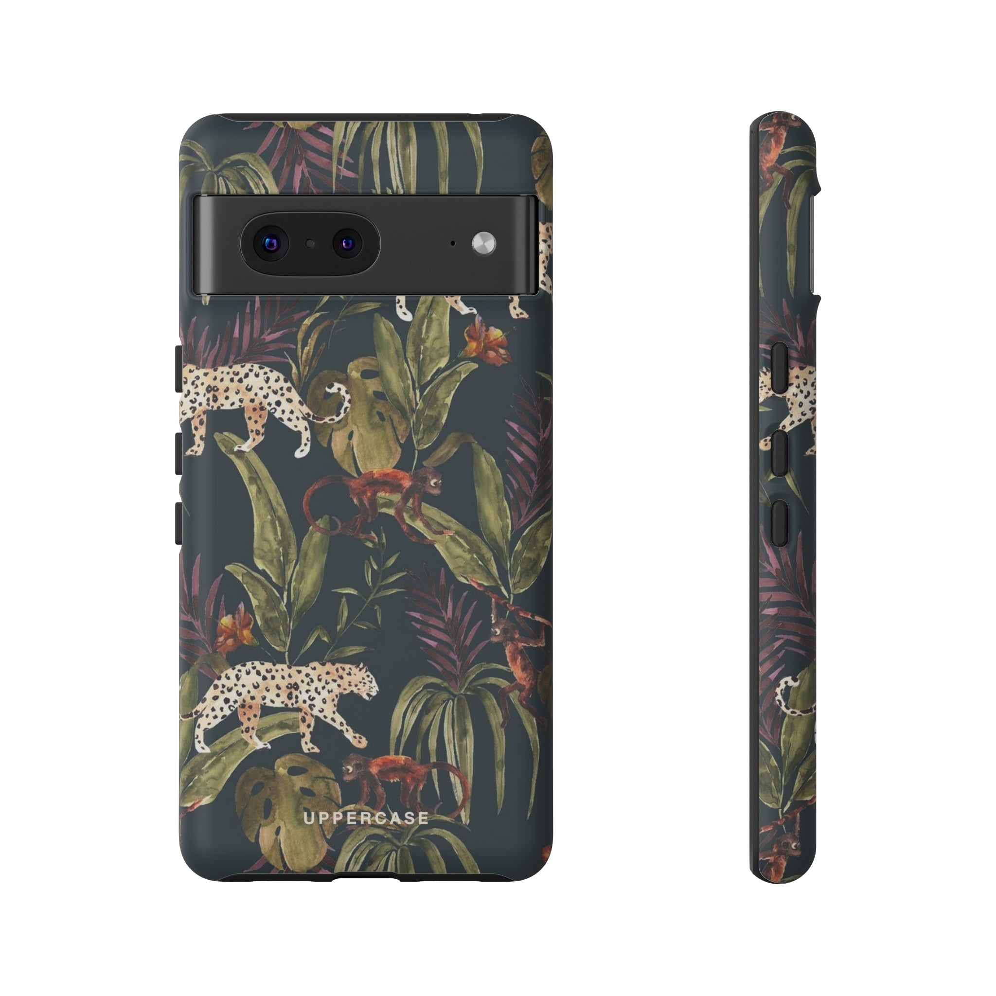 Leopard Prowl - Forest - Personalised Strong Case