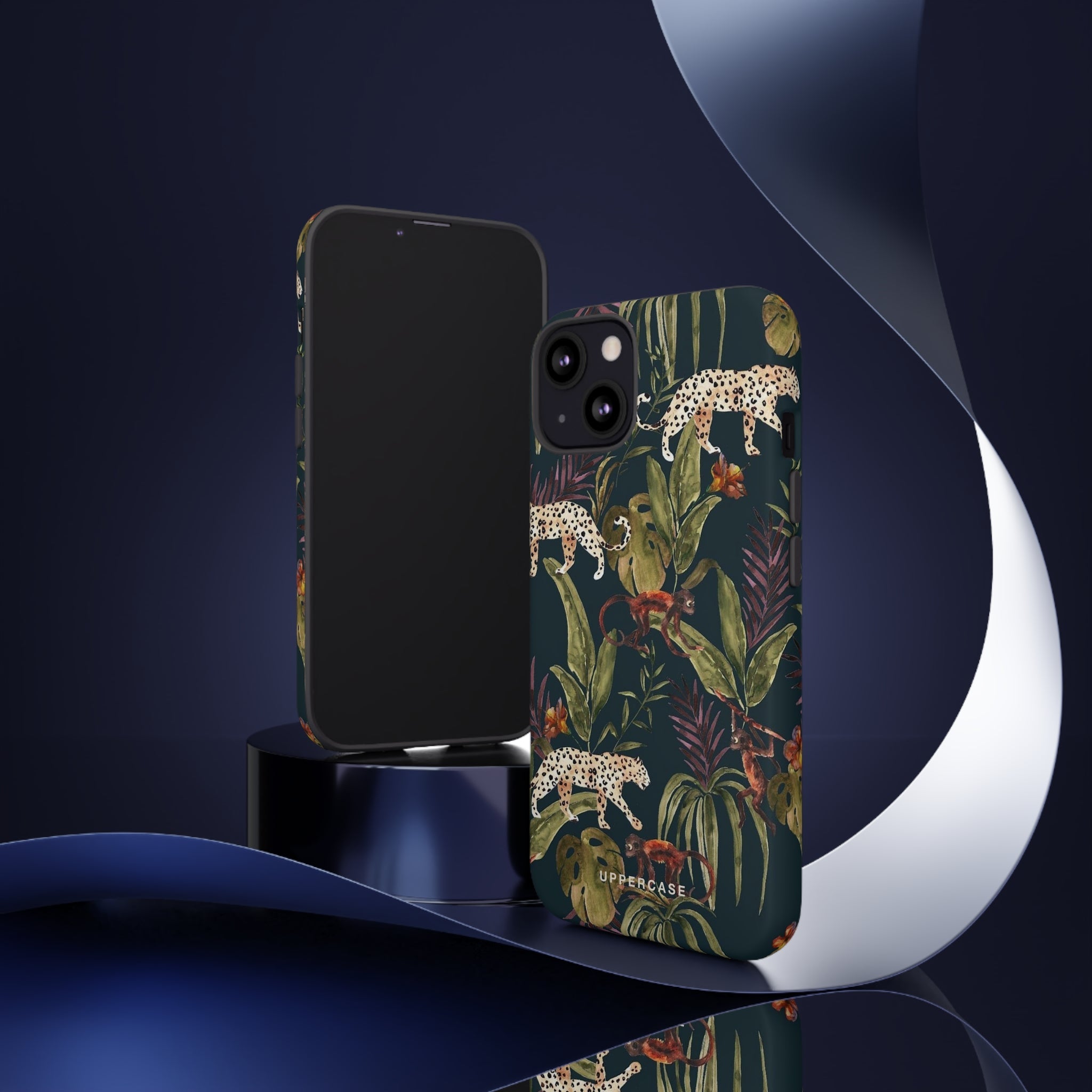 Leopard Prowl - Forest - Personalised Strong Case