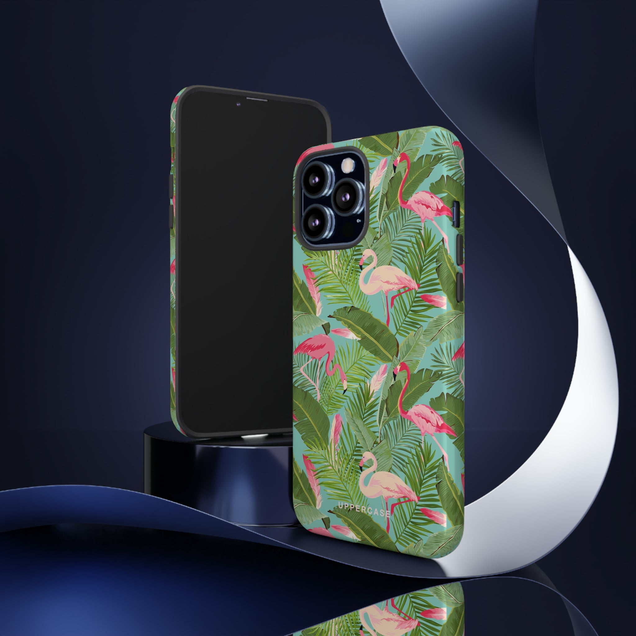 Flamingo Forest - Personalised Strong Case