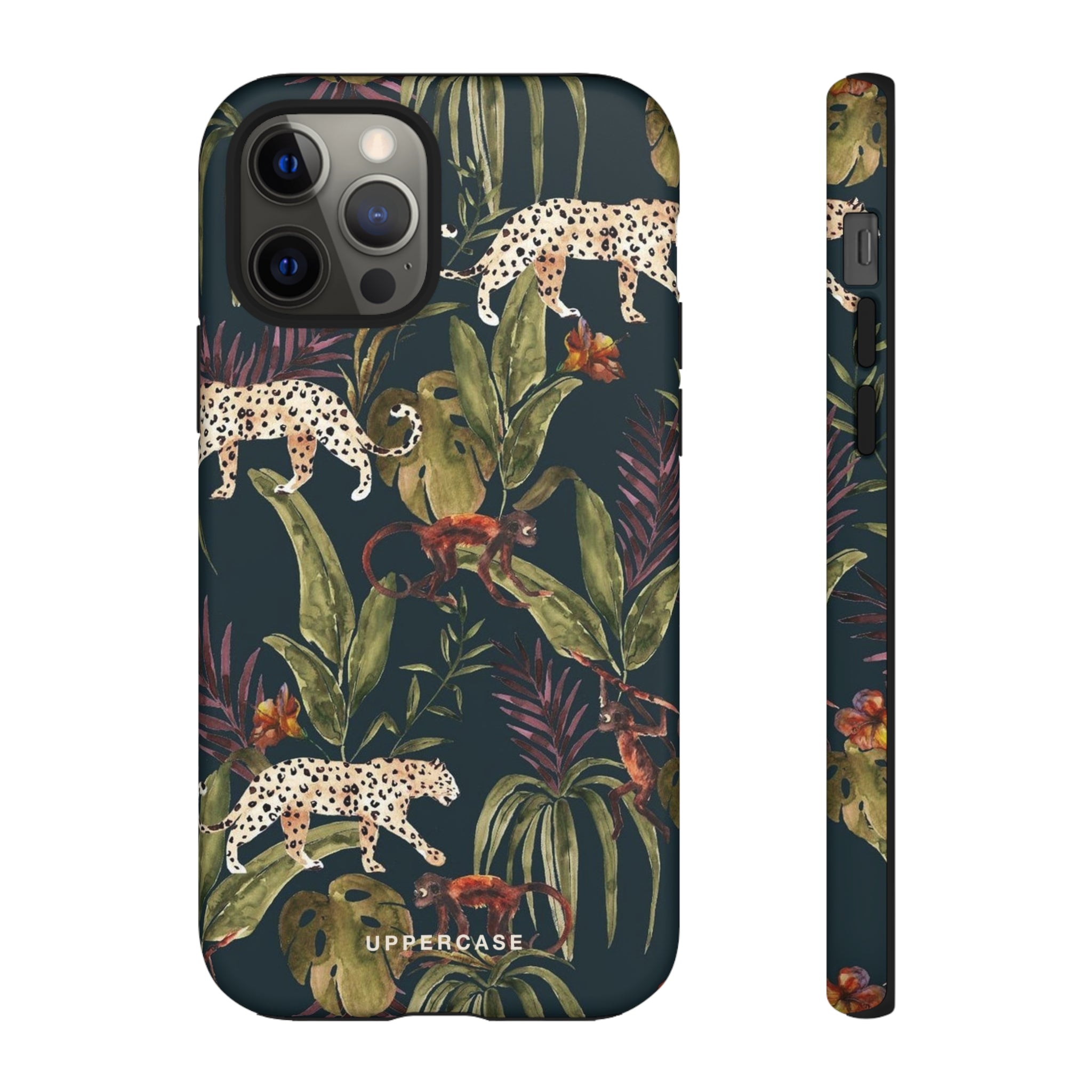 Leopard Prowl - Forest - Personalised Strong Case