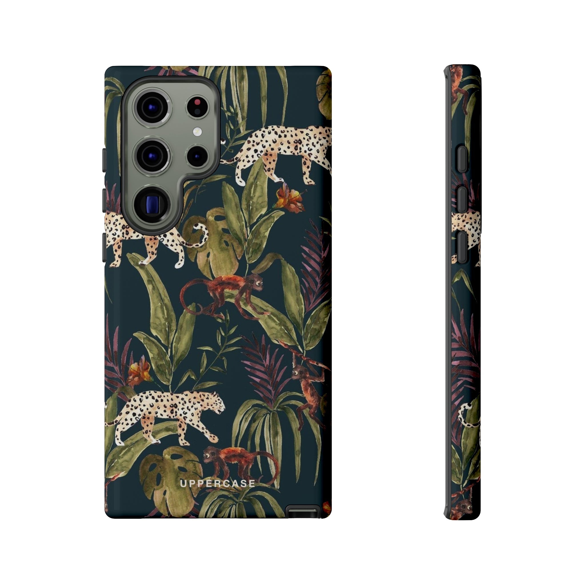 Leopard Prowl - Forest - Personalised Strong Case