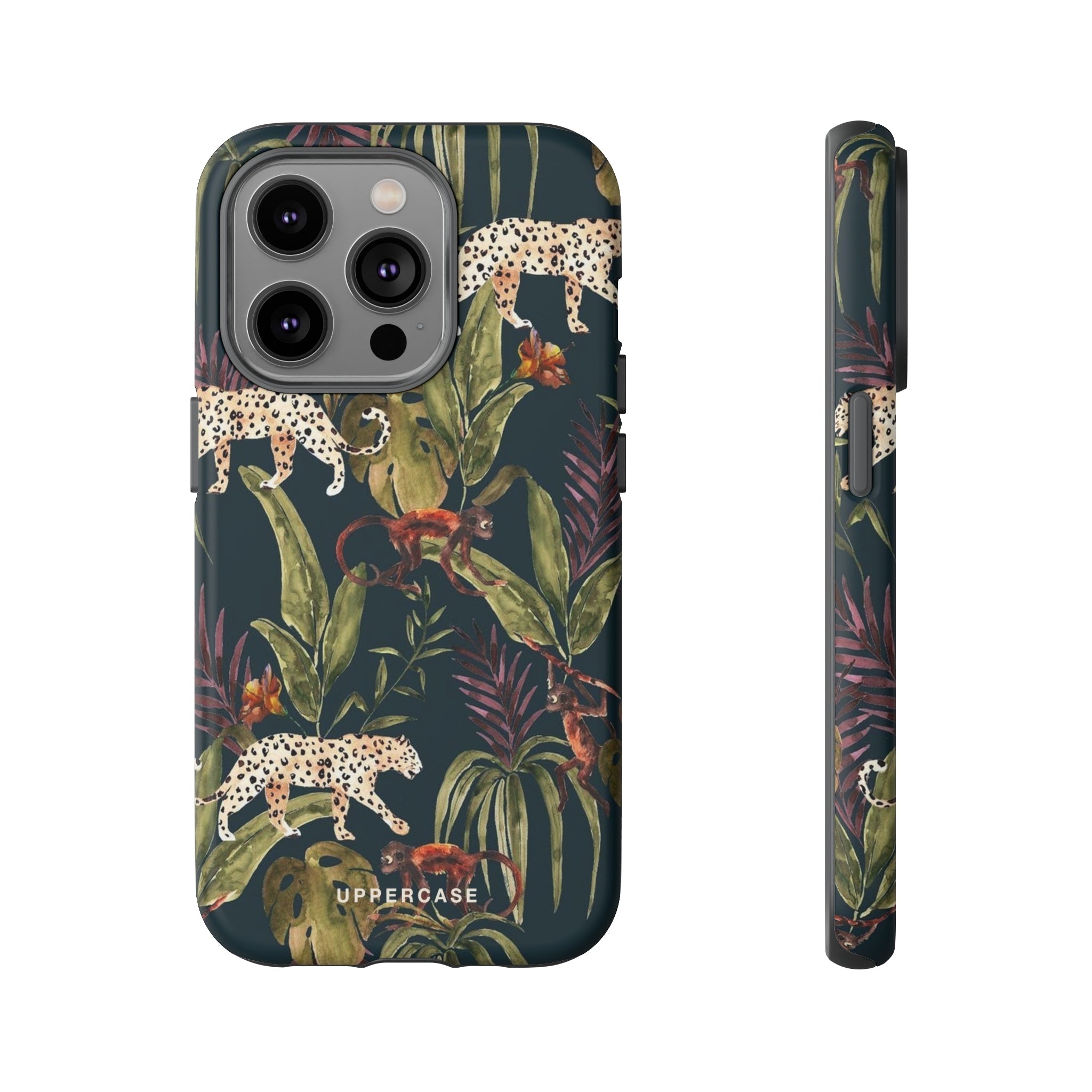 Leopard Prowl - Forest - Personalised Strong Case