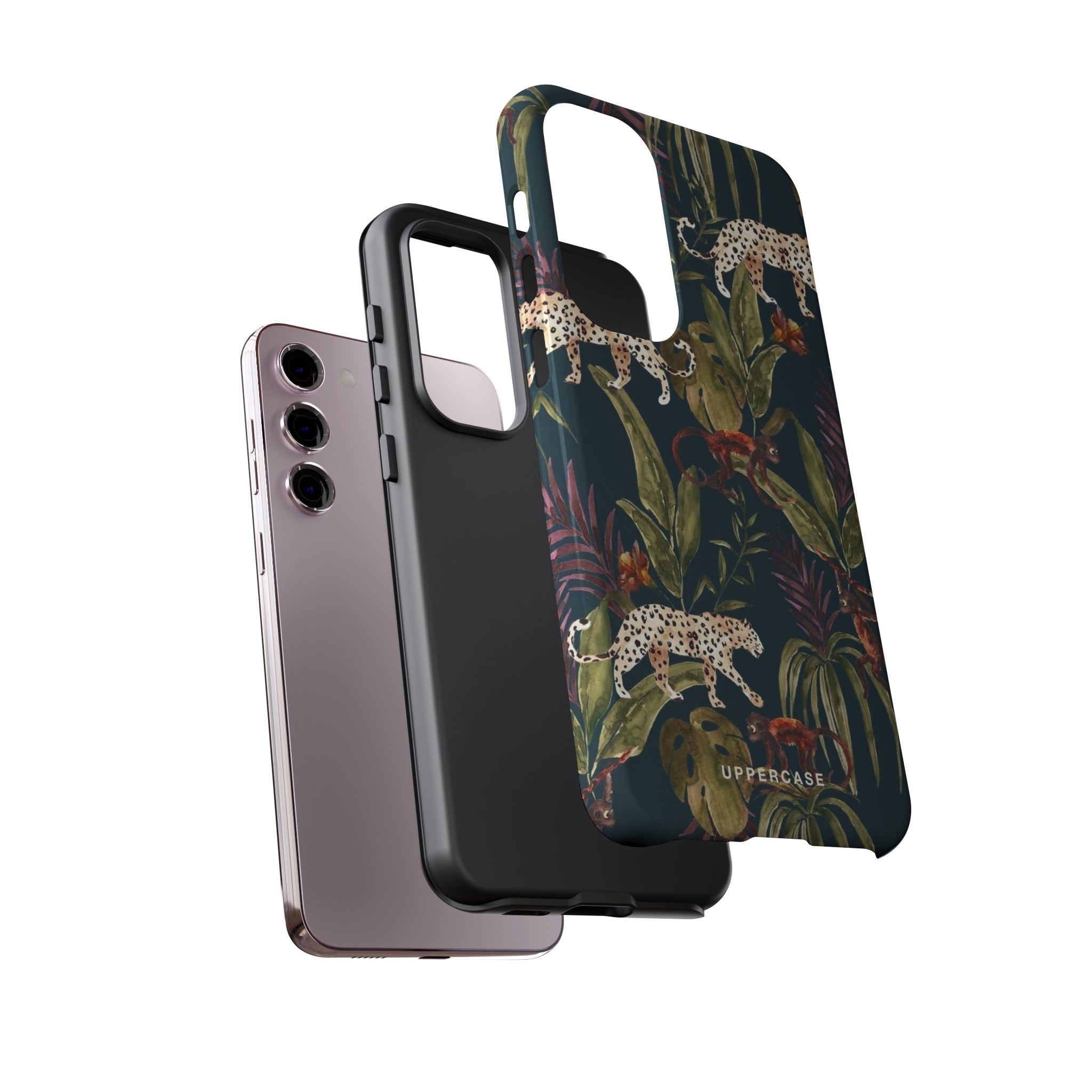 Leopard Prowl - Forest - Personalised Strong Case