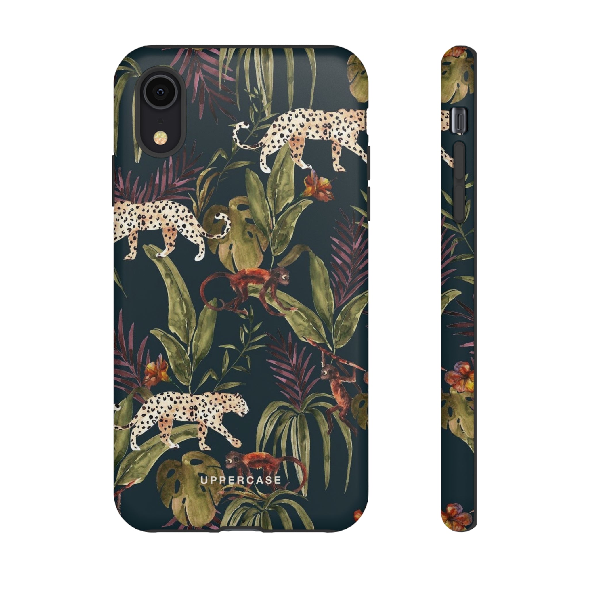 Leopard Prowl - Forest - Personalised Strong Case