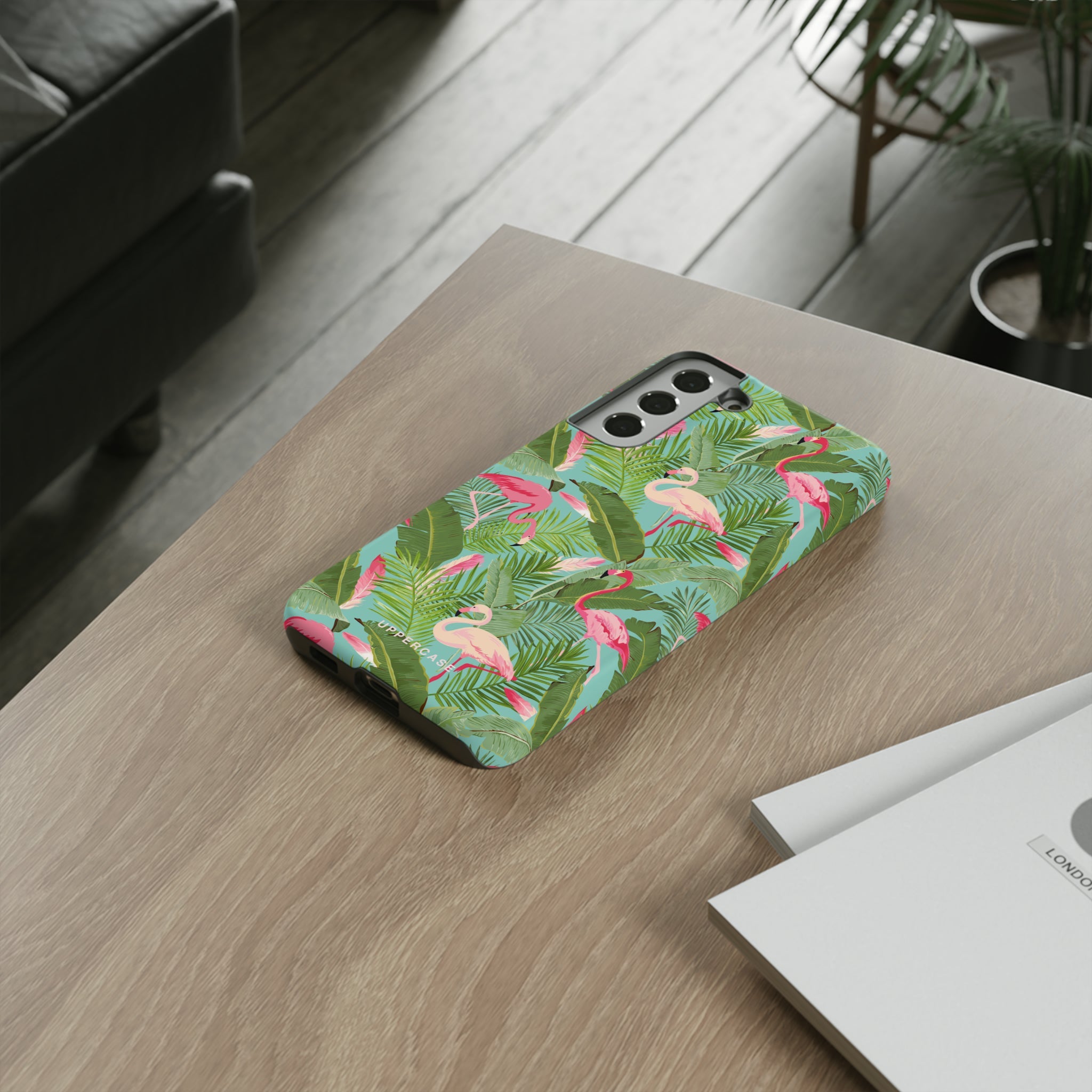 Flamingo Forest - Personalised Strong Case