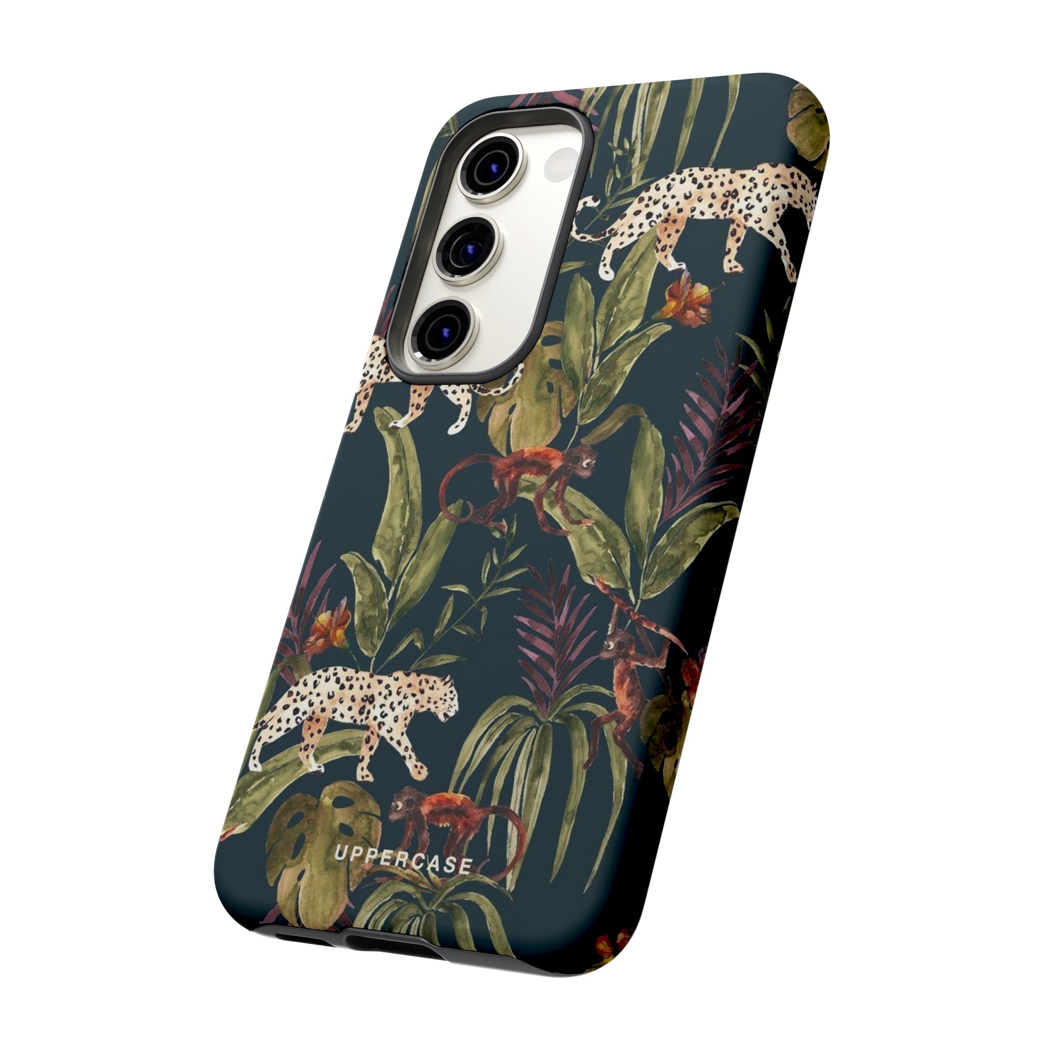 Leopard Prowl - Forest - Personalised Strong Case