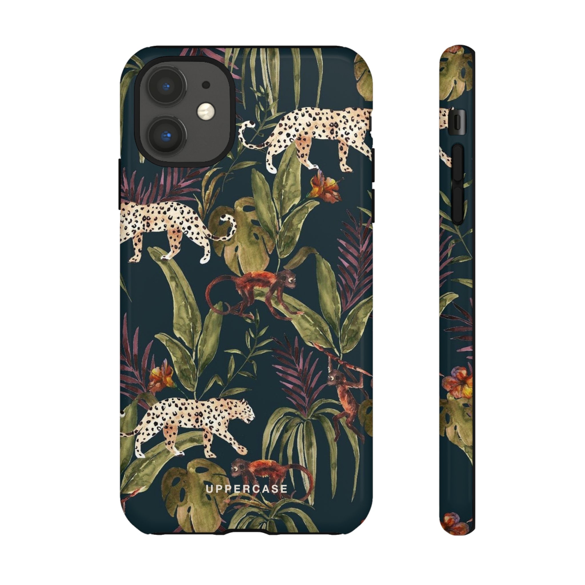 Leopard Prowl - Forest - Personalised Strong Case