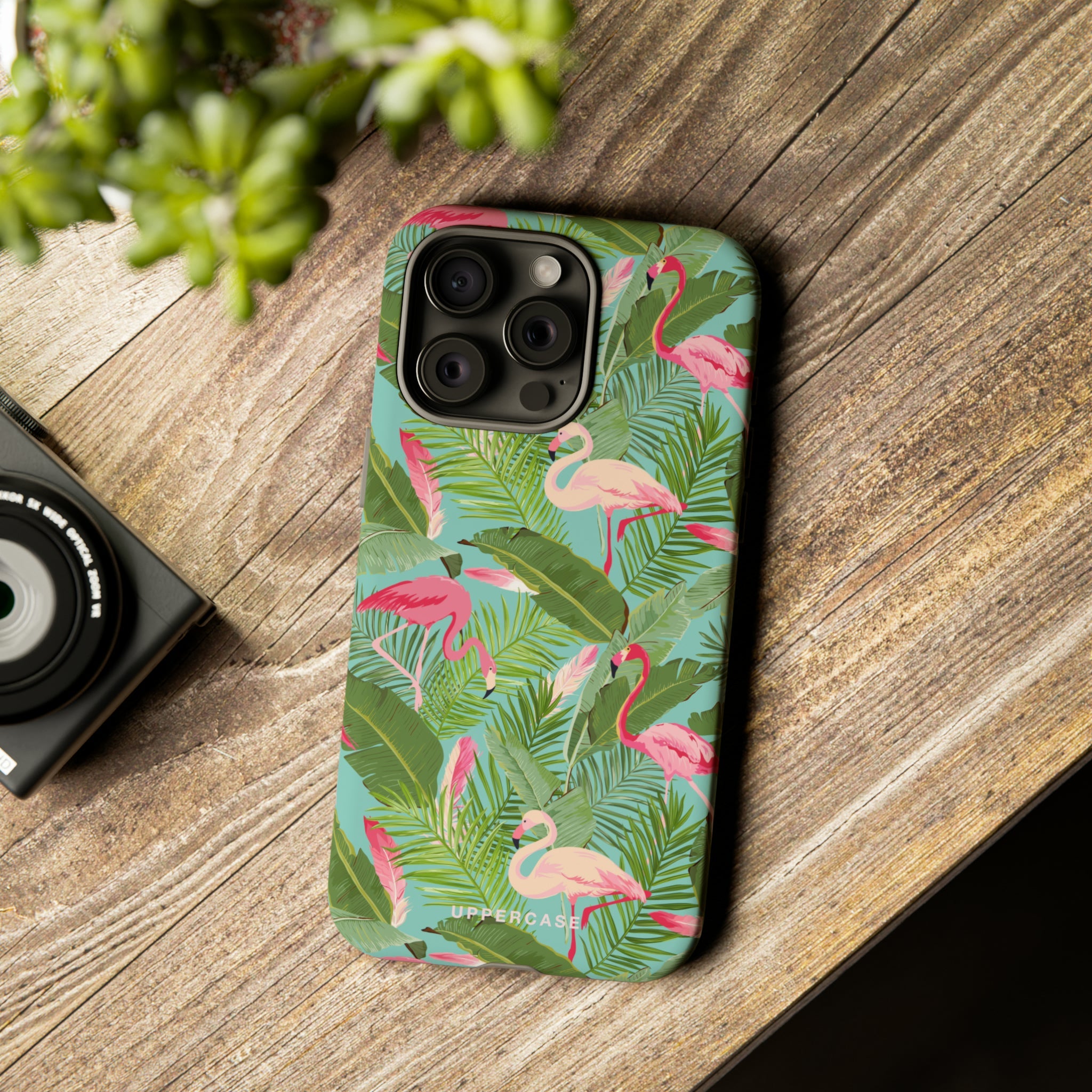 Flamingo Forest - Personalised Strong Case