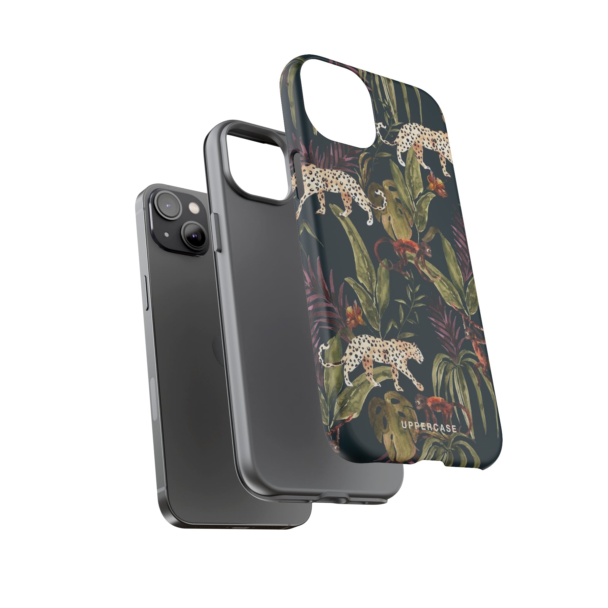 Leopard Prowl - Forest - Personalised Strong Case