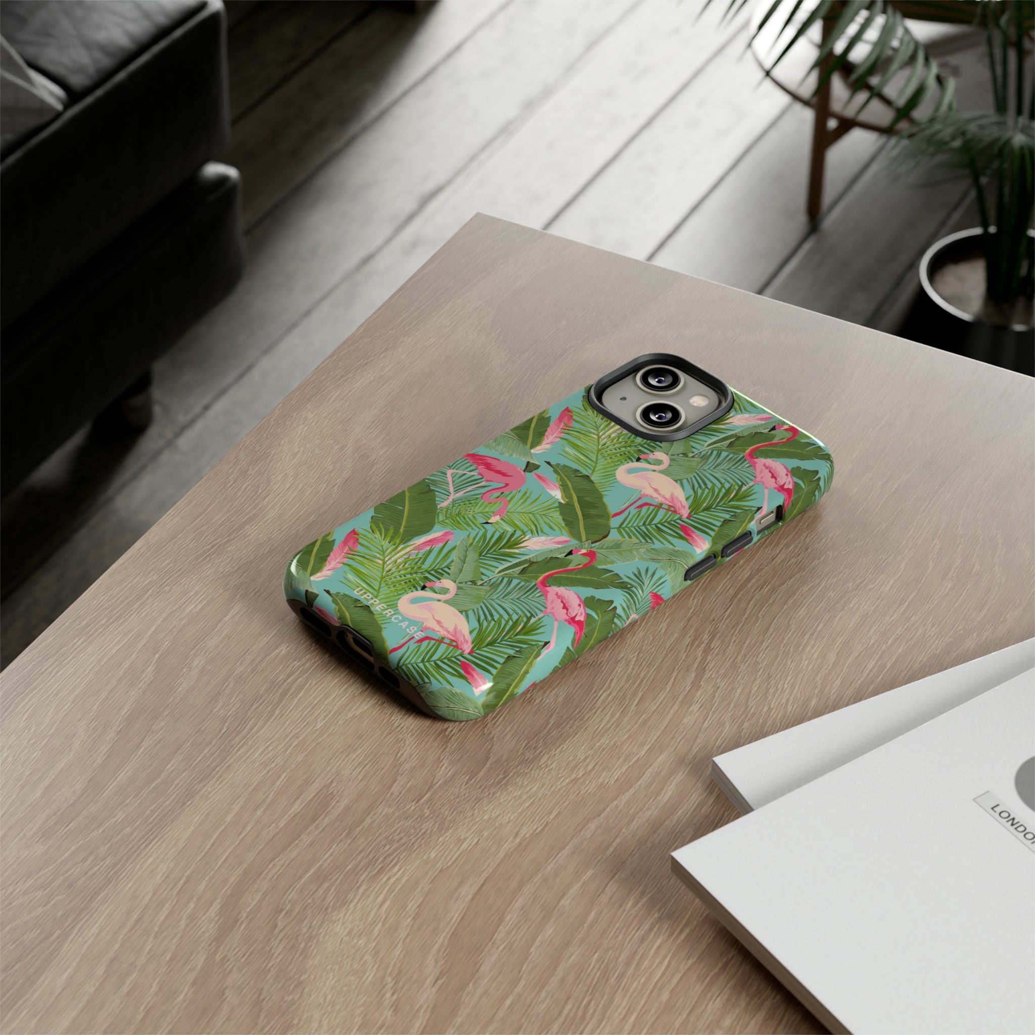 Flamingo Forest - Personalised Strong Case