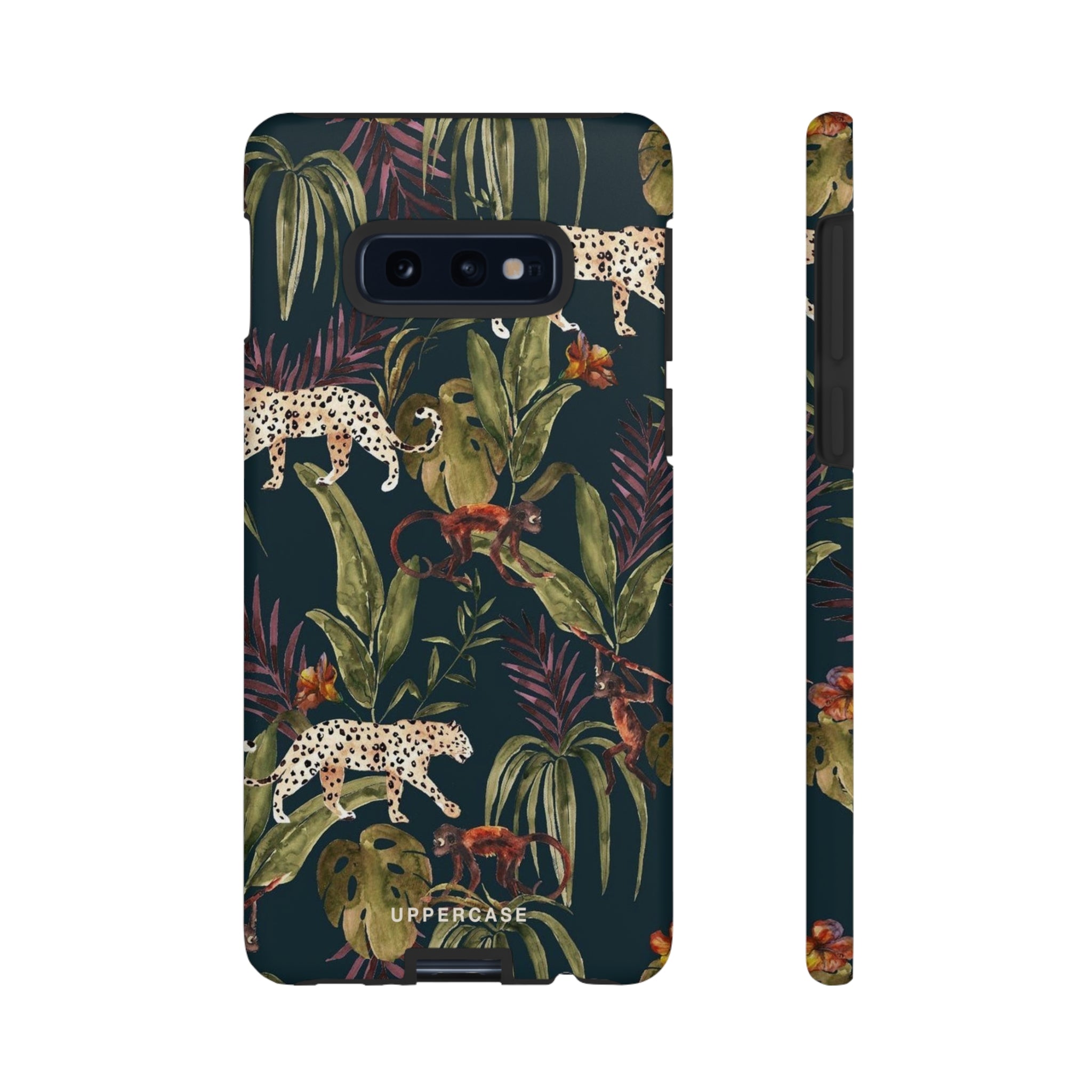 Leopard Prowl - Forest - Personalised Strong Case