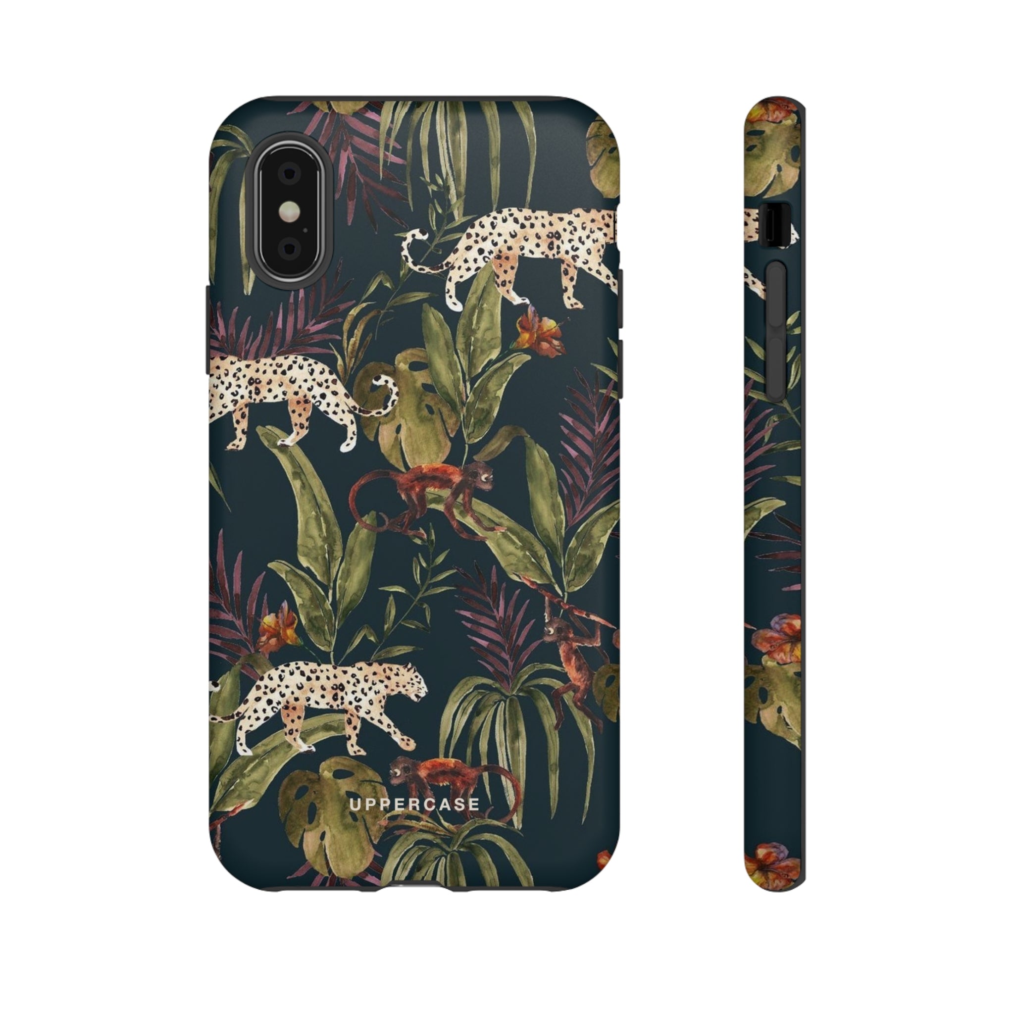 Leopard Prowl - Forest - Personalised Strong Case