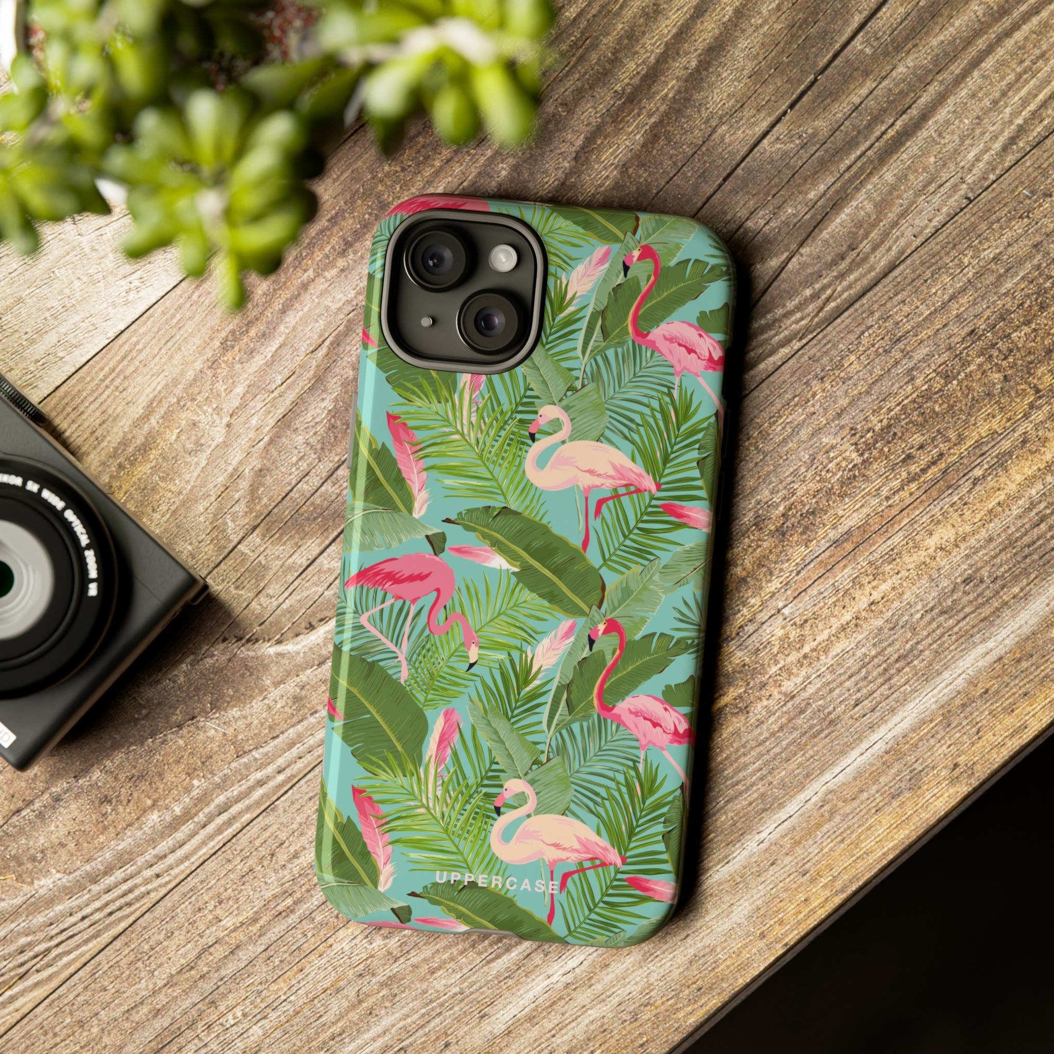 Flamingo Forest - Personalised Strong Case