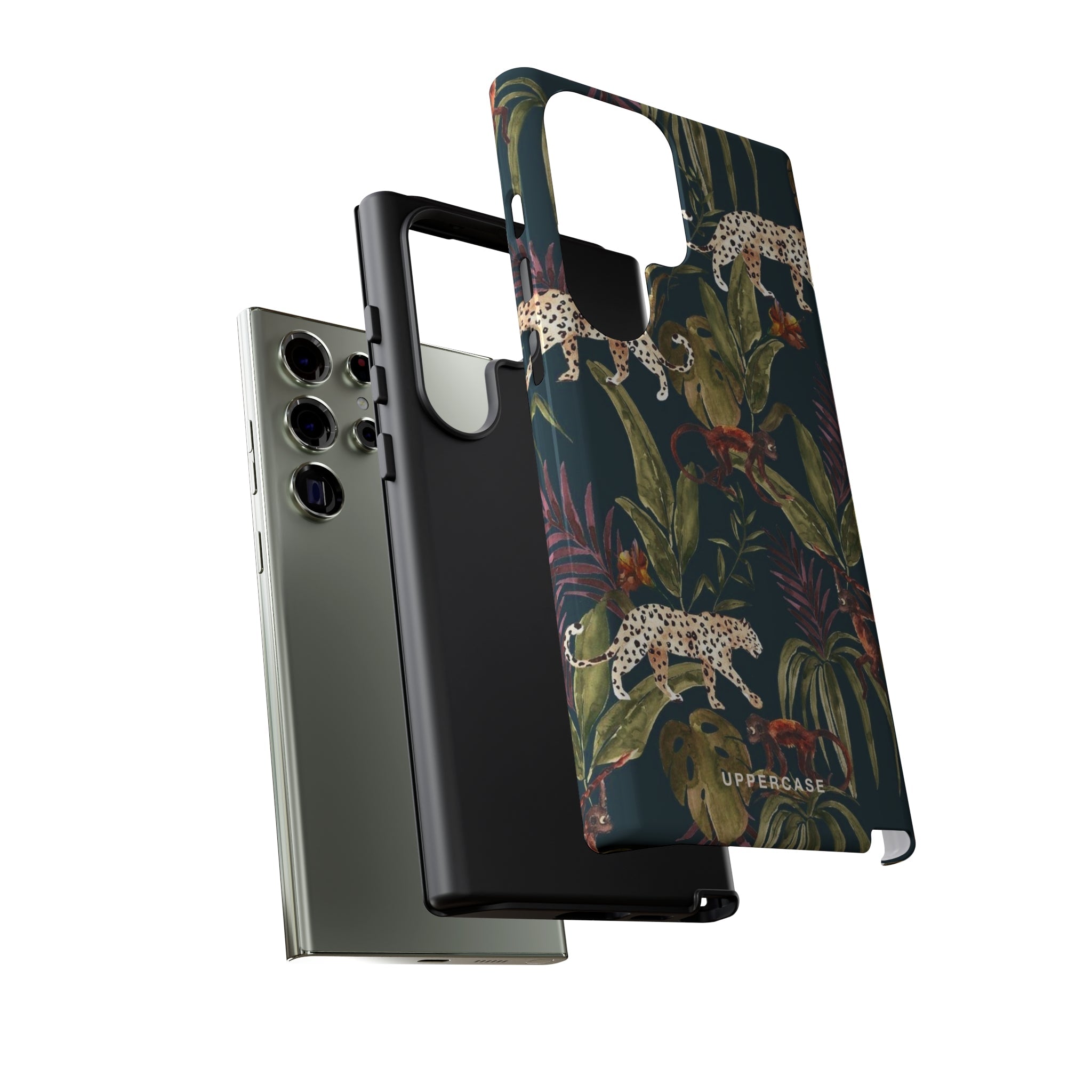 Leopard Prowl - Forest - Personalised Strong Case