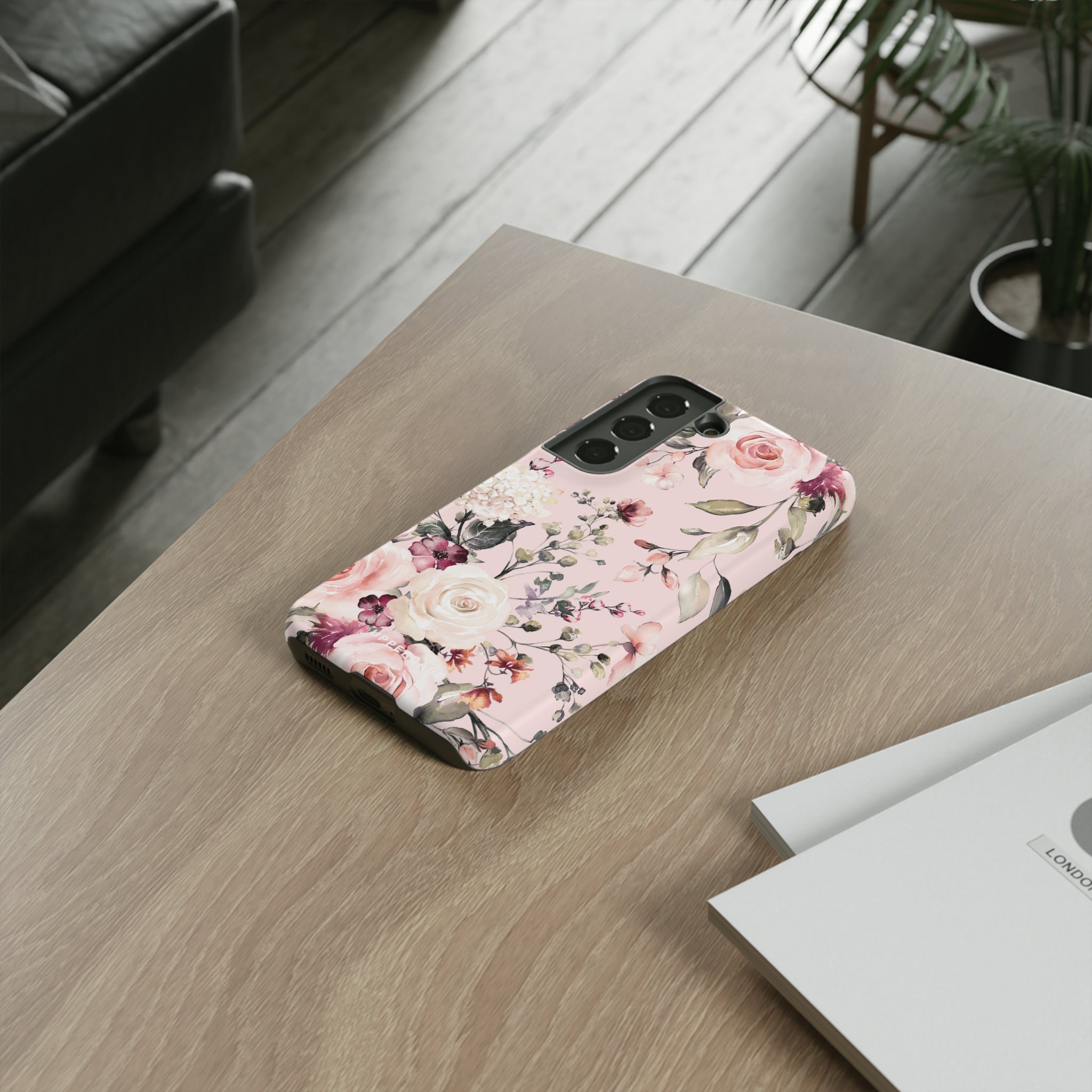 Floral Bliss - Pink - Personalised Strong Case