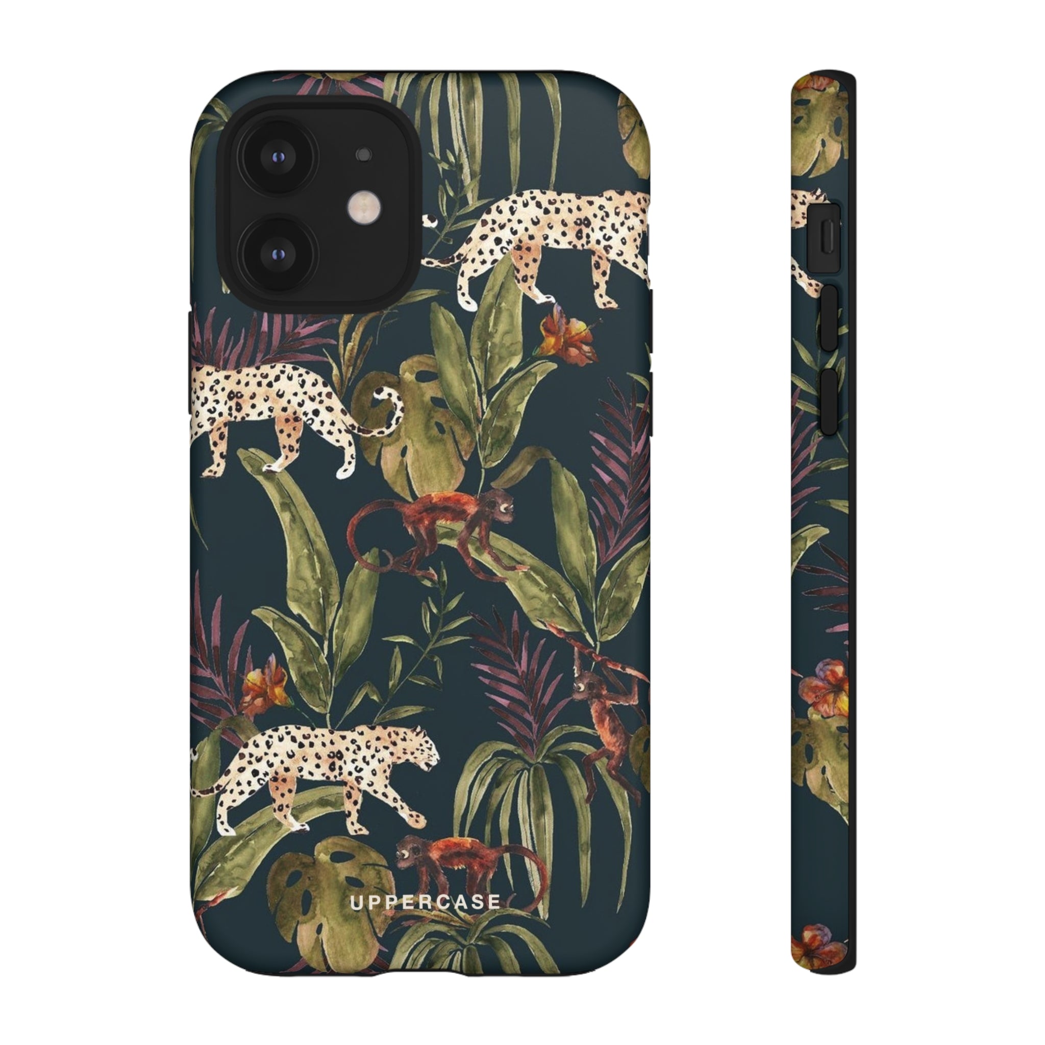 Leopard Prowl - Forest - Personalised Strong Case