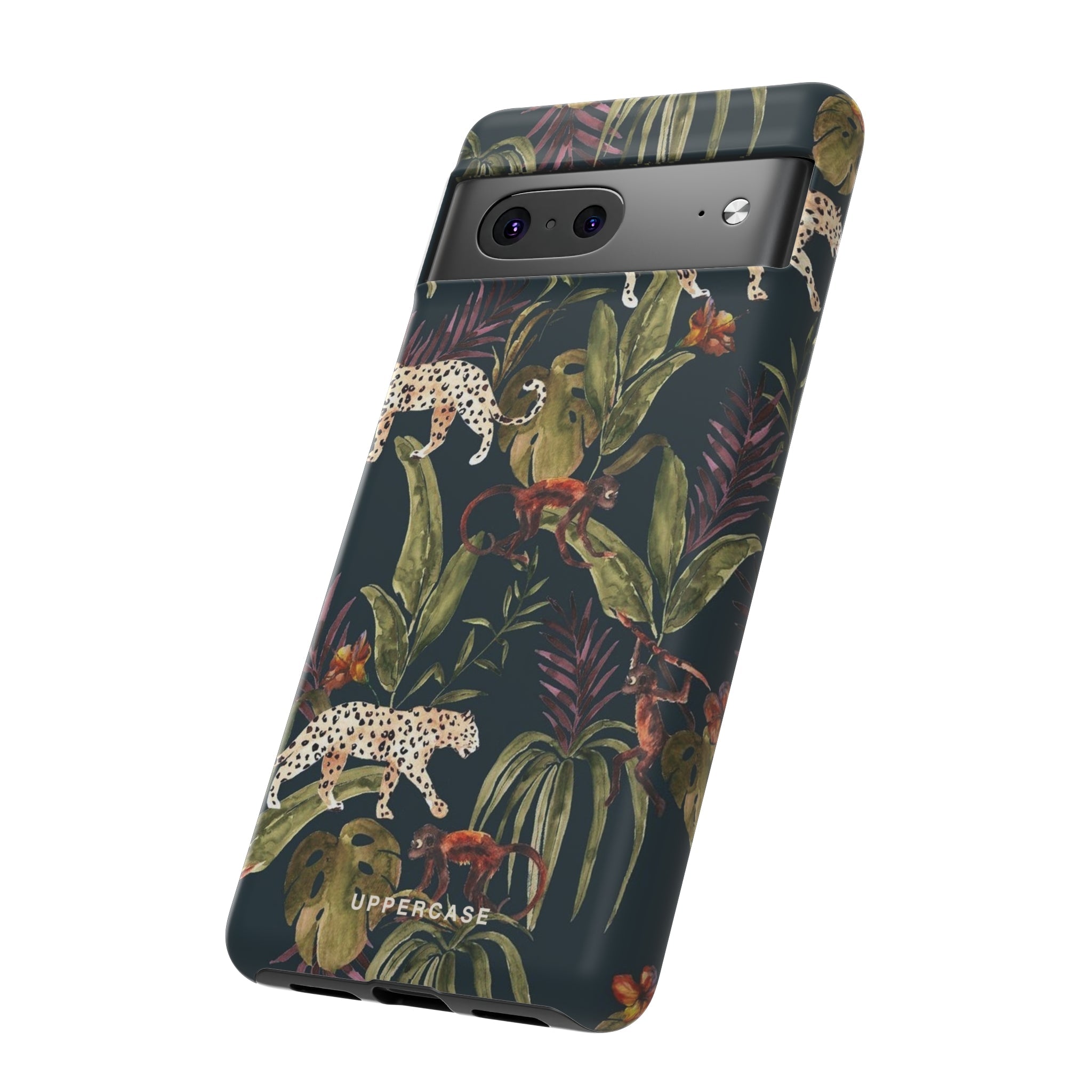 Leopard Prowl - Forest - Personalised Strong Case