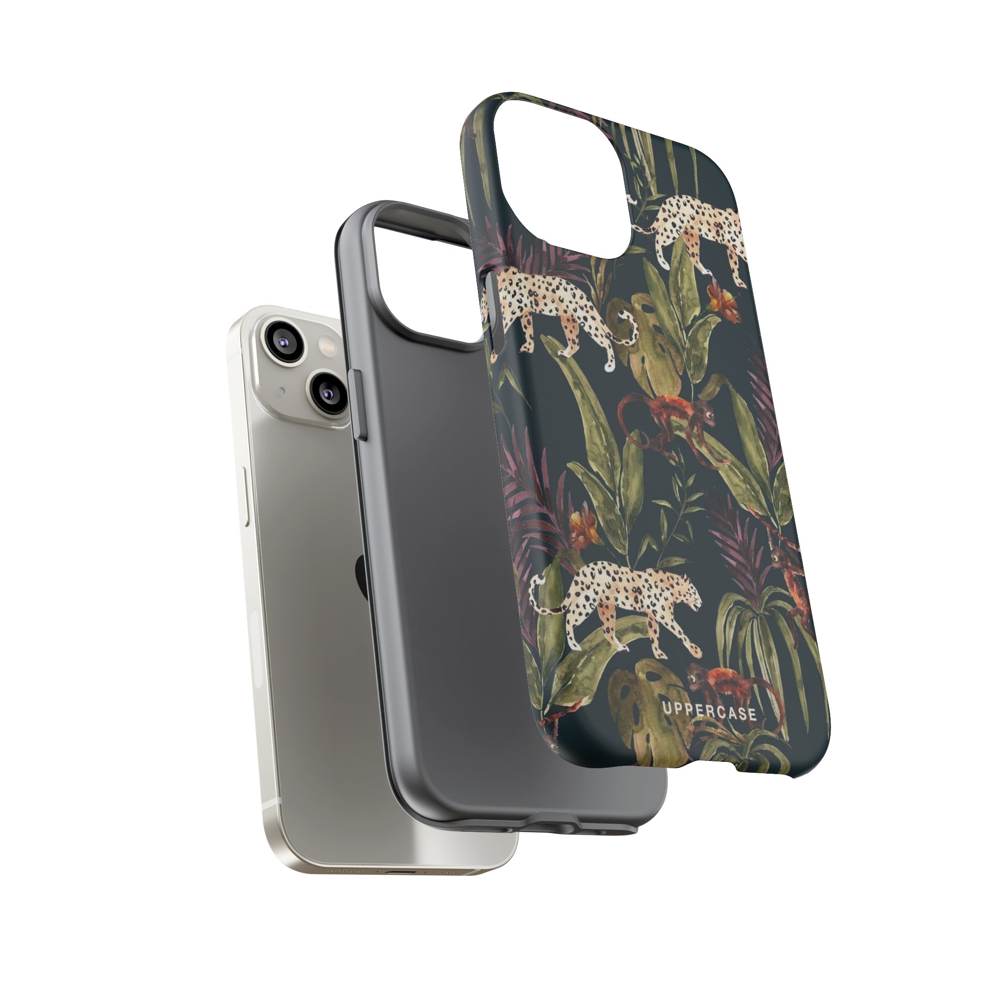 Leopard Prowl - Forest - Personalised Strong Case