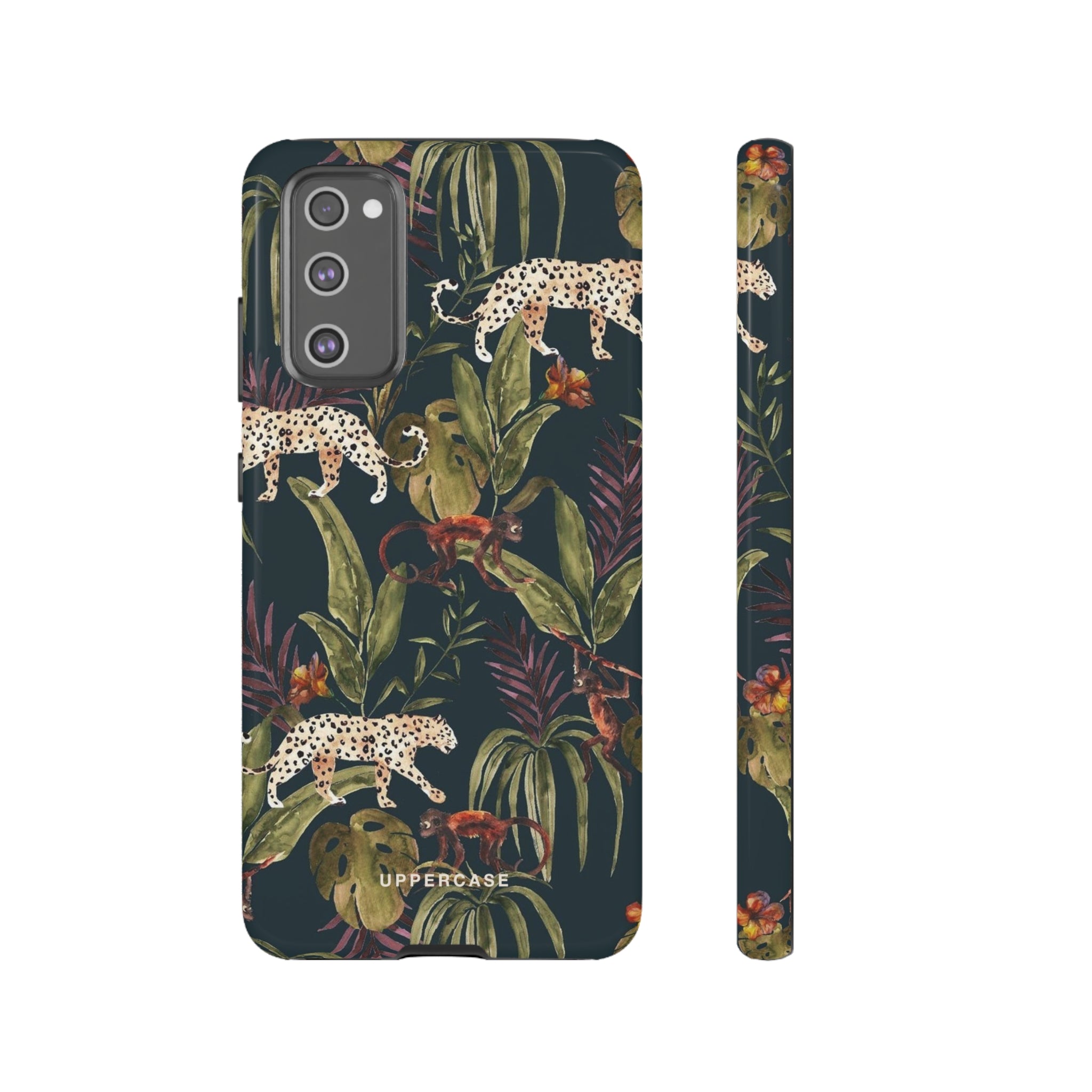 Leopard Prowl - Forest - Personalised Strong Case