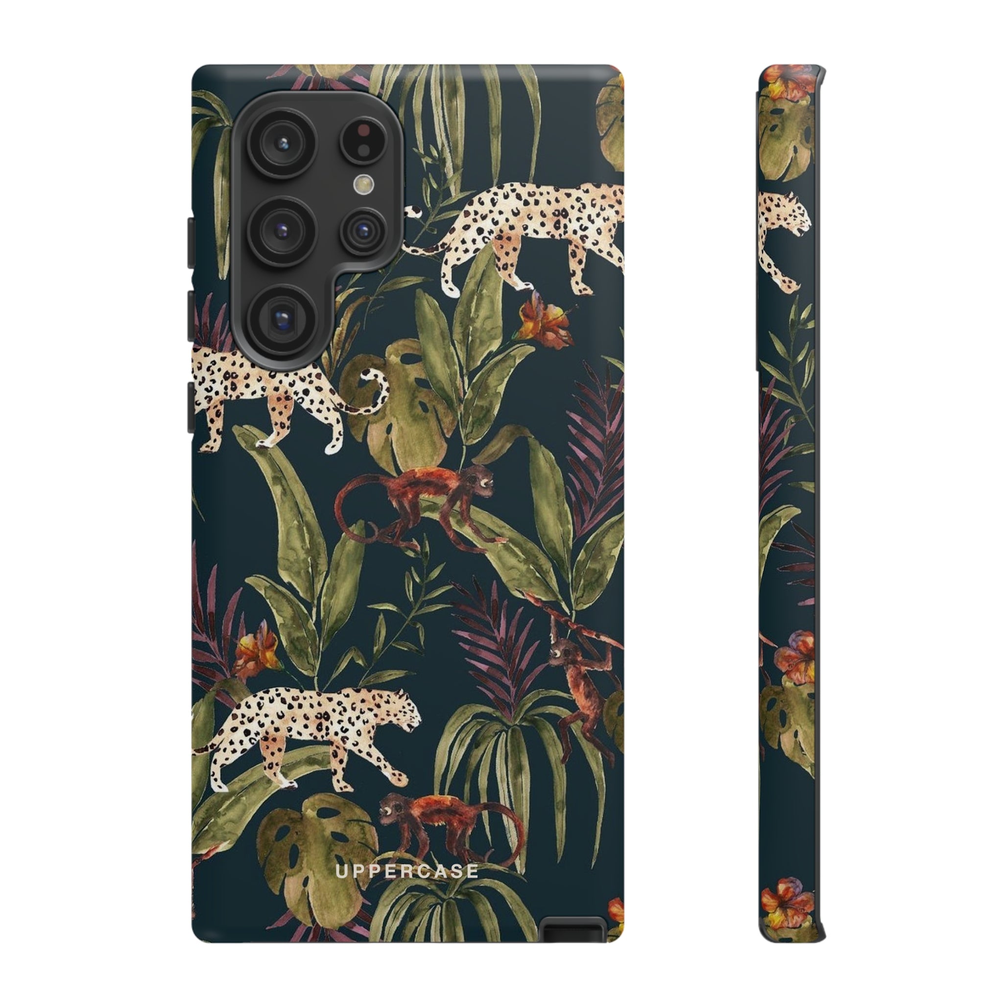 Leopard Prowl - Forest - Personalised Strong Case