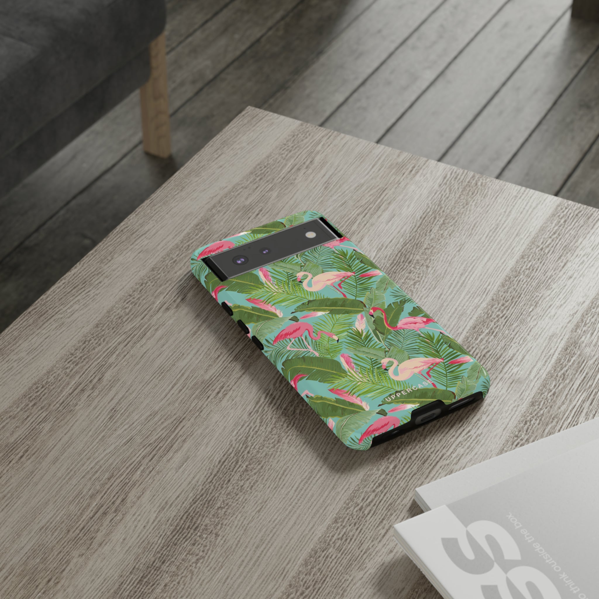 Flamingo Forest - Personalised Strong Case