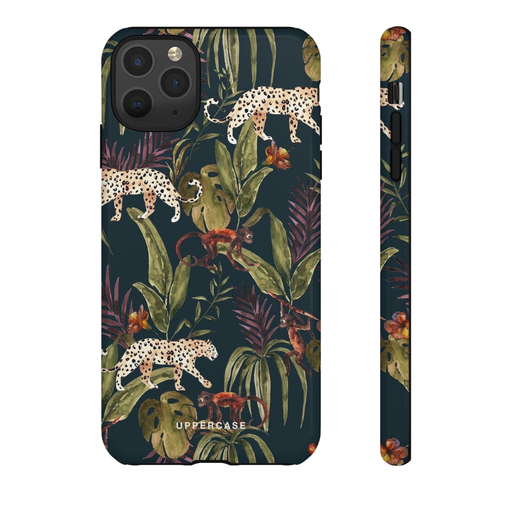 Leopard Prowl - Forest - Personalised Strong Case