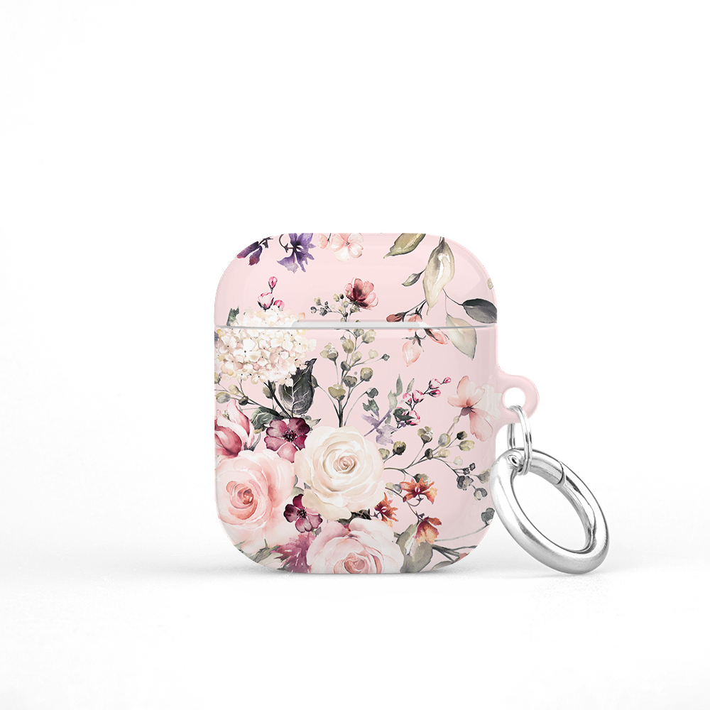 Floral Bliss - Pink - Airpod Case